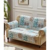 Greenland Home Fashions 1904AFPL Key West Seafoam Loveseat Protector, 103x76 Inches - 3 of 4