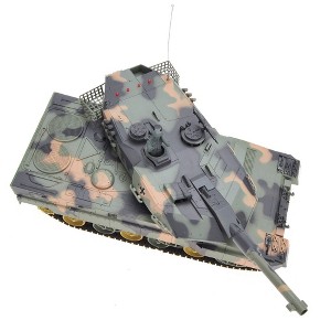 16" 1:24 German Leopard RC Battle Tank Shoot BBs - 1 of 4
