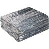 Acekool 8x10 Abstract Washable Rug – Soft Low-Pile Non-Slip Carpet for Living Room, Bedroom & Entryway, Blue - 4 of 4
