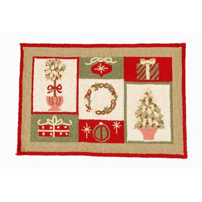C&F Home Holiday Delight Rug
