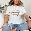 Simply Sage Market Women's Never Lost Peach Short Sleeve Graphic Tee - 2 of 4