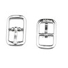 INSPIRE CHIC Metal Leather Shoes Ornament Needle Buckles 20 Pairs - 2 of 4