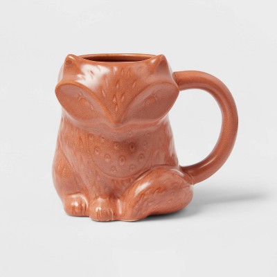 11oz Stoneware Fox Mug - Threshold™