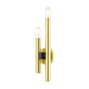 Livex Lighting Helsinki 2 - Light Wall Light in  Satin Brass - 1 of 1