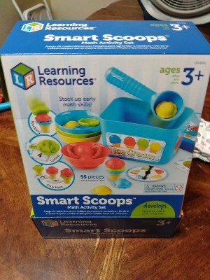 Learning Resources Smart Scoops Math Activity Set, 50 Pieces, Ages