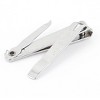 Unique Bargains Metal Curved Edge Fingernail Toenail Cutter Built-in Filer Clipper Pedicure Tool 1 Pc - 3 of 4