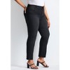 Avenue Women's Plus Size Petite Butter Denim Straight Leg Jean - 4 of 4