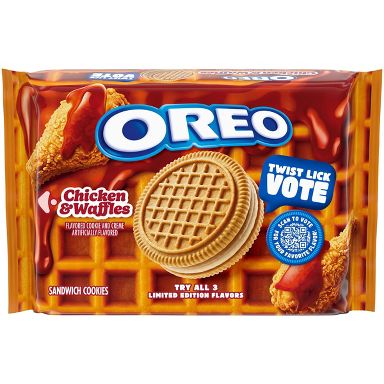 Oreo Chicken and Waffles Limited Edition Sandwich Cookies - 10.68oz