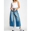 Women's Mid-rise Barrel Jeans - Miss Love - 4 of 4