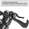 Aukfa 24-Inch Kids Mountain Bike-7-Speed Gears, Dual Disc Brakes, Front Suspension, For Boys & Girls 7-12 - 2 of 4