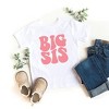 The Juniper Shop Big Sis Wavy Toddler Short Sleeve Tee - 2 of 2