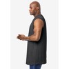 KingSize Men's Big & Tall Shrink-Less Longer-Length Lightweight Muscle Pocket Tee - 4 of 4