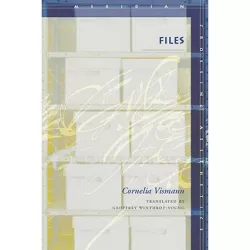 Files - (Meridian: Crossing Aesthetics) by  Cornelia Vismann (Paperback)