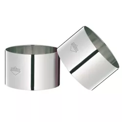 Kuchenprofi Stainless Steel 3 Inch Prep/Plating/Forming Ring