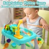 Skirfy 38PCS Play Sink with Running Water with Electric Faucet, Play Food, Fishing Game, Mini Water Table Indoor & Outdoor - 2 of 4