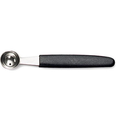 Winco Double Melon Baller, Stainless Steel With Wooden Handle, 7