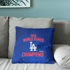 2025 World Series Championship Los Angeles Dodgers Bush League Throw Pillow 18x18 inches - 4 of 4