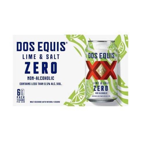 Dos Equis Lime and Salt 0.0 - 6pk/12 fl oz Cans - image 1 of 4