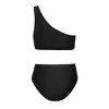 Women's One Shoulder Mesh Bikini Set Swimsuit - Cupshe - 2 of 4