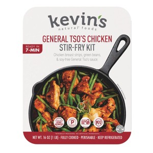 Kevin's Natural Foods General Tso's Gluten Free Chicken Stir Fry - 16oz - 1 of 4
