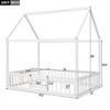 LOVMOR Montessori Floor Bed Metal or Wood for Kids - 3 of 4