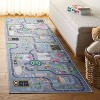 Tacoma Kids TCK170 Power Loomed Stain Resistant Non-Shedding Machine Washable Skid-Resistant Indoor Rugs - Safavieh Kids - 2 of 2