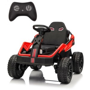 Garvee 24V Ride-On Toys for Big Kids，Electric Four Wheeler，Battery Electric Car for Kids with Parent Remote,Bluetooth Music, Horn - 1 of 4