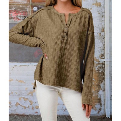 Women's Go To Cozy long sleeve Top - 7th Ray
