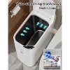 3 Gallon Motion Sensor Bathroom Trash Can Automatic Touchless with Lid, Smart Slim Small Garbage Can (6" W x 11" L x 13" H) - 3 of 4