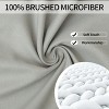 Brushed Microfiber Flat Sheet Only, Super Soft Hotel Quality Top Sheet - NTBAY - 3 of 4
