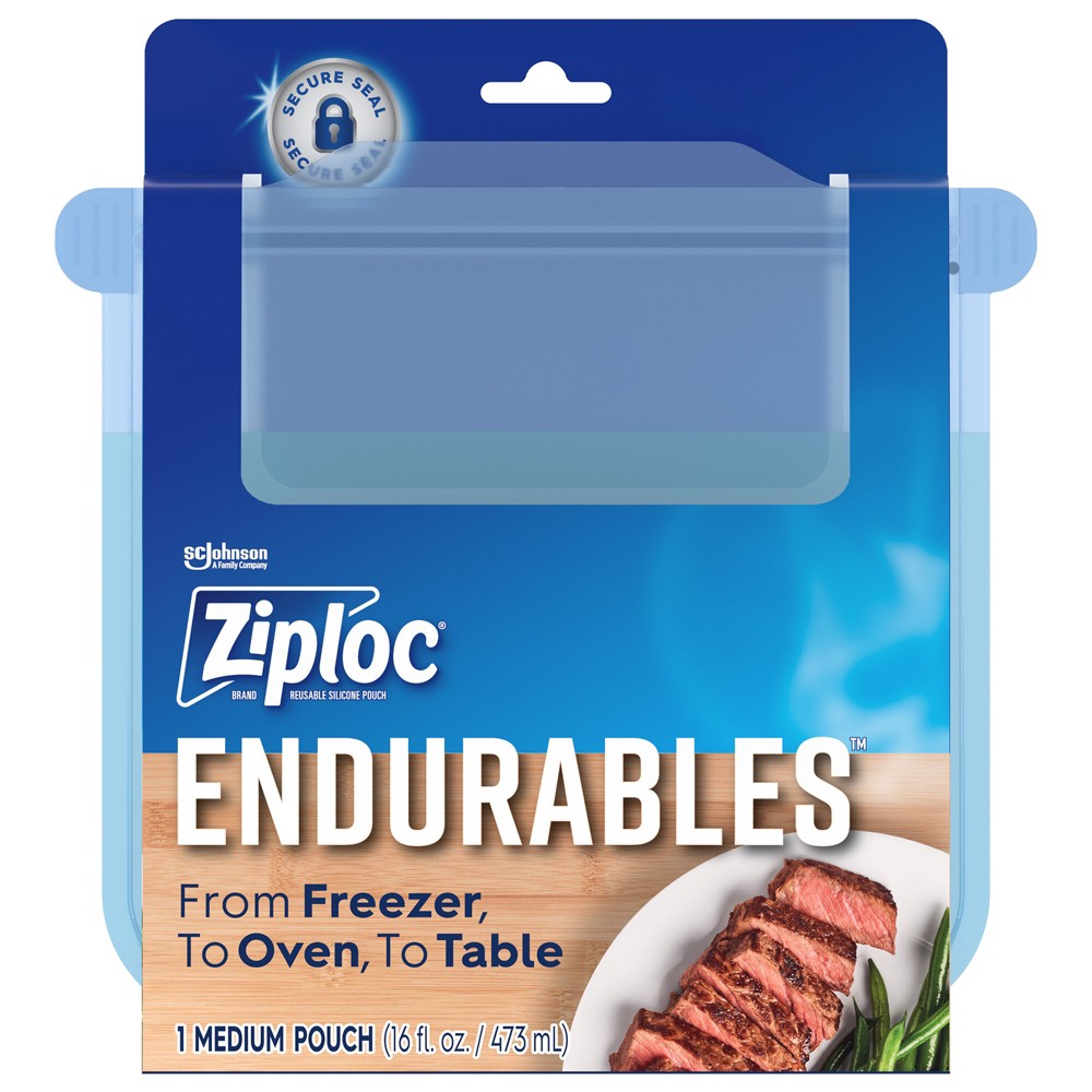 Ziploc Endurables Pouch Medium - 16 fl oz