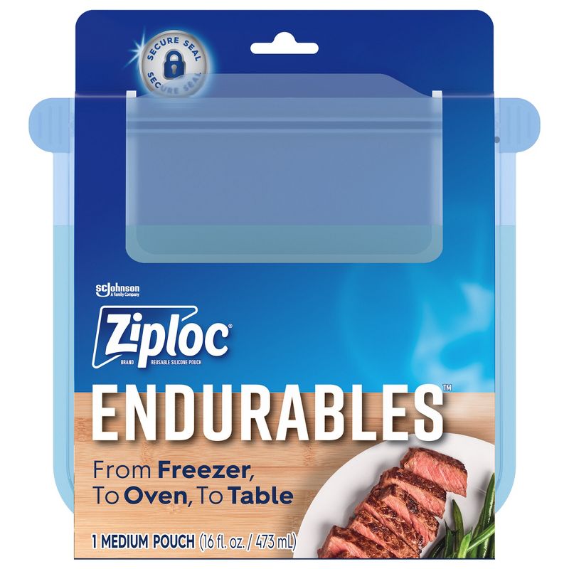 Ziploc Endurables Pouch &#8211; Medium &#8211; 1ct/16 fl oz, 1 of 22