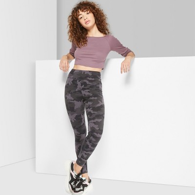 Women's High-waisted Liquid Leggings - Wild Fable™ Black M : Target