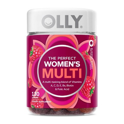 OLLY Women's Multivitamin Gummies - Berry - 130ct