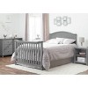 Sorelle Fairview 4-in-1 Standard Full-Sized Crib Gray - 4 of 4