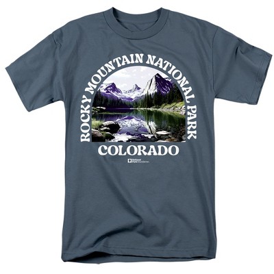 Rocky Mountain National Park Classic Adult T-Shirt Slate