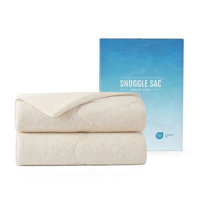 Snuggle Sac Reversible Cooling Comforter, All-Season Bedding Blanket