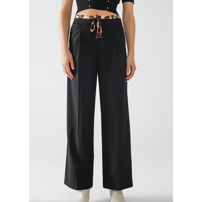 Women's Leopard Waist Pants - Q2