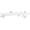 Laundry Room Folding Table. Wall Mounted for Small Spaces. Fold Down Desk - 3 of 4