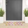 Showmemars Bright Retro Geometric Pattern Welcome Mat - Society6 - 2 of 4