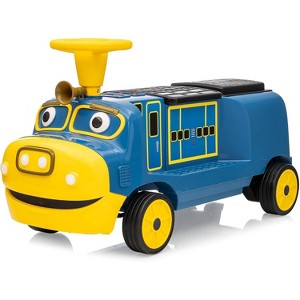 12V Licensed CHUGGINGTON Kids Ride On Train, 2-Seater Trackless Electric Car w/ Music, Lights, 7Ah Battery - 1 of 4