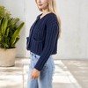 Anna-Kaci Women's Chunky Knit Cardigan with Statement Button Front and Deep Pockets - 2 of 4