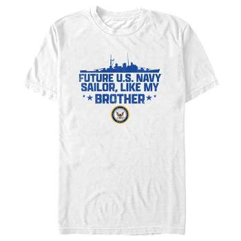 Men's United States Navy Future Navy Sailor Like My Brother T-Shirt