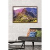 Trends International Wonders of the World - Machu Picchu Framed Wall Poster Prints - 2 of 4