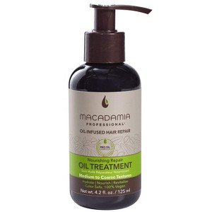 Macadamia Professional Nourishing Moisture Oil Treatment (4.2 oz) Deep Hydration & Revitalizing Hair Oil for Soft, Shiny, and Healthy Hair - 1 of 3