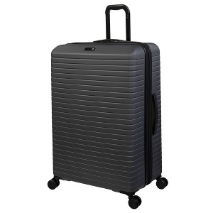 it luggage Attuned Hardside Large Checked Expandable Spinner Suitcase - Dark Gray - 1 of 4