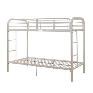 Twin Over Twin Thomas Bunk Bed White - Acme