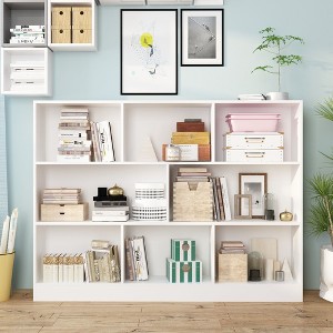 Famapy Modern Standard Bookcase White - 1 of 4