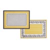 Villeroy & Boch - Audun Cotton Fabric Reversible Set of 4 Placemats - 14" x 20" - Yellow - 3 of 3