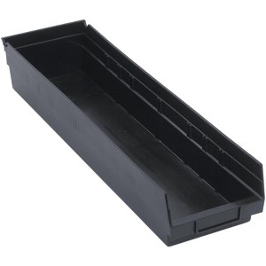 Quantum Storage Systems Economy Shelf Bin, 23-5/8"W X 6-5/8"D X 4"H - 1 of 2